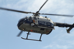 Helicóptero del Cuerpo Nacional de Policía (España). Crédito: Wikipedia